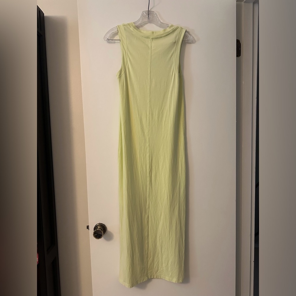 Lululemon All Yours Tank Maxi Dress Crispin Green size 4/6 - Picture 5 of 6